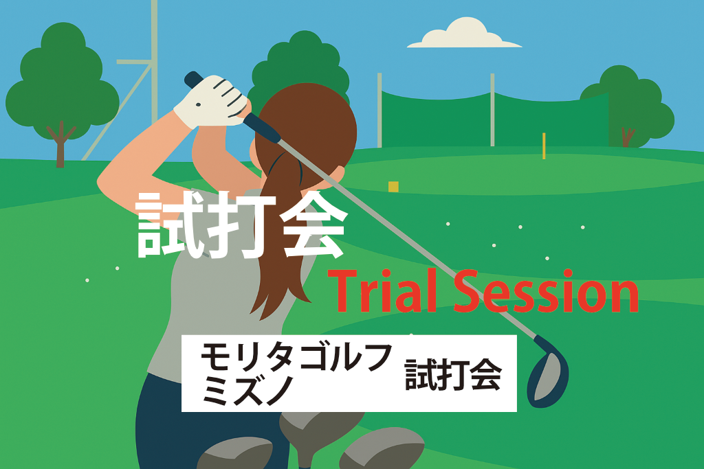 モリタゴルフ・ミズノ店内試打会　モリタゴルフ宮崎店